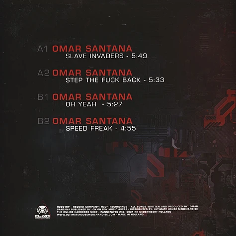Omar Santana - Slave Invaders EP