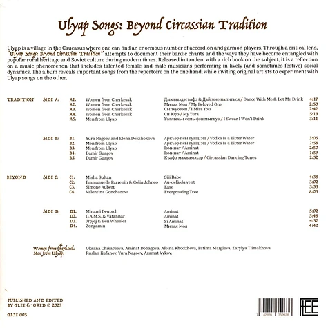 V.A. - Ulyap Songs: Beyond Circassian Tradition