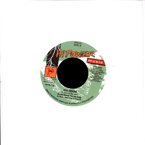 Daddy Freddy / Sly & Robbie Ft,Dean Fraser - Number One / Taxi Riddim