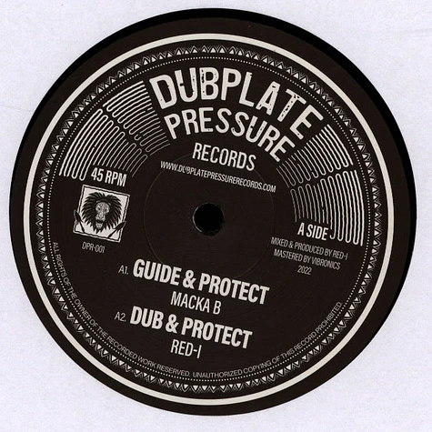 Macka B, Red-I / Ranking Joe & Earl Cunnigham, Red-I - Guide & Protect, Dub / Jah Guide, Dub