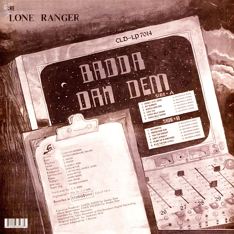 Lone Ranger - Badda Dan Dem