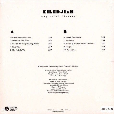 Kiledjian - The Otium Mixtape