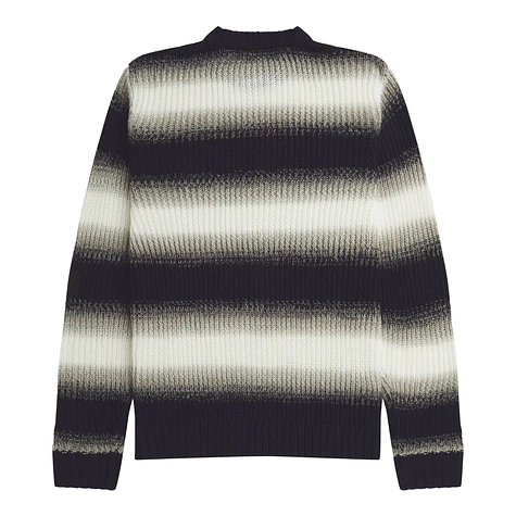 Fred Perry - Striped Open Knit Jumper