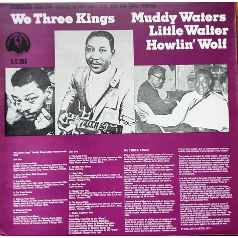 Muddy Waters - Little Walter - Howlin' Wolf - We Three Kings