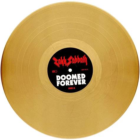 Zakk Sabbath - Doomed Forever Forever Doomed Gold Vinyl Edition