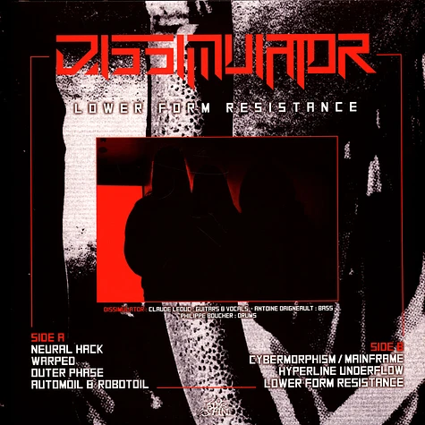 Dissimulator - Lower Form Resistance Black Vinyl Edition