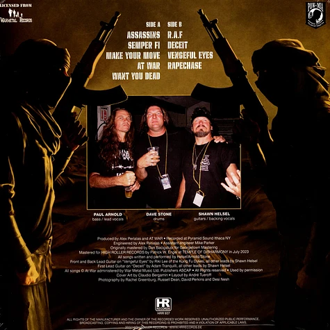 At War - Infidel Black Vinyl Edition