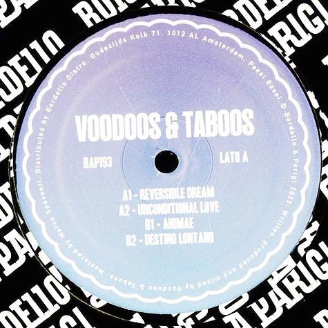 Voodoos & Taboos - Reversible Dream EP