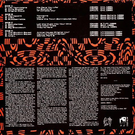 Tony Boninsegna - Notes From Underground 1986-1994 Volume 1