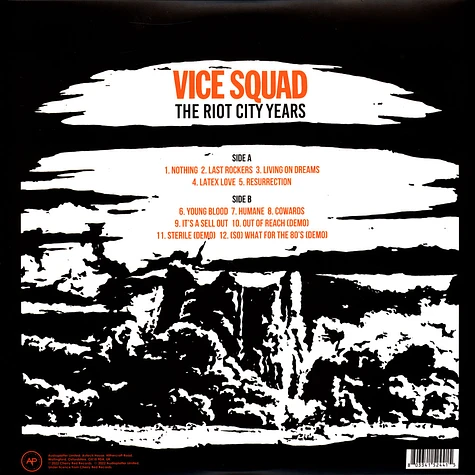 Vice Squad - The Riot City Years Yellow Vinyl Edition