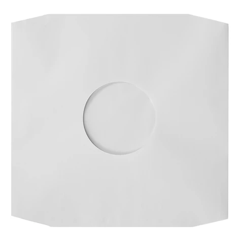 50x 12" Record Inner Sleeves - Innenhüllen (Eckschnitt / antistatisch / creme 110 g/m²)