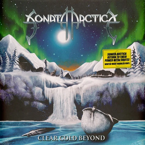 Sonata Arctica - Clear Cold Beyond White & Black Marbled Vinyl Edition