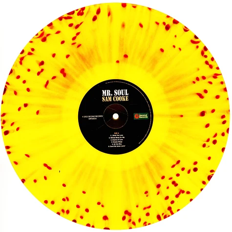 Sam Cooke - Mr. Soul Yellow/Red Splatter Vinyl Edition