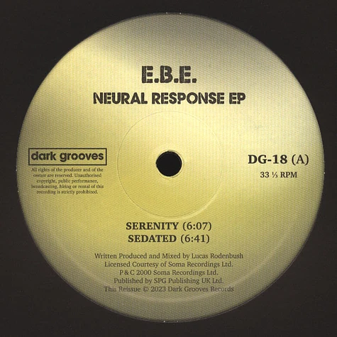 E.B.E. - Neural Response EP
