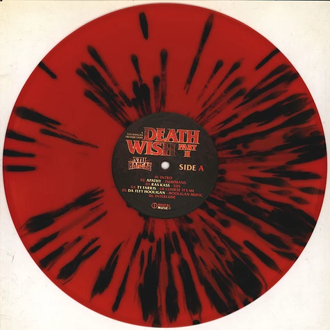 Stu Bangas - Deathwish Part II HHV Exclusive Red W/ Black Splatter Vinyl Edition