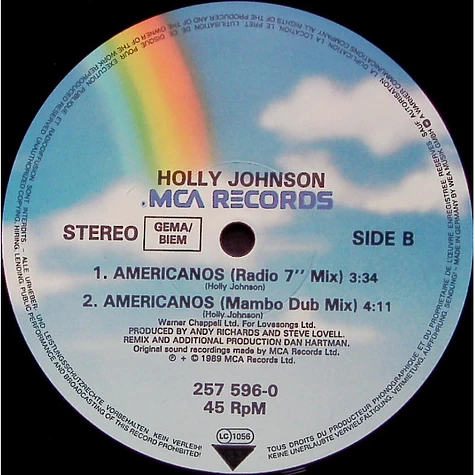 Holly Johnson - Americanos
