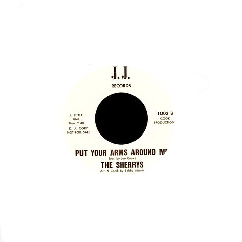 Little Joe Cook / The Sherrys - I'm Falling In Love With You Baby /Put Your Hands Around Me