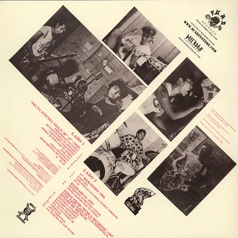 SS-20 - Secta Suicida Siglo 20 Black Vinyl Edition