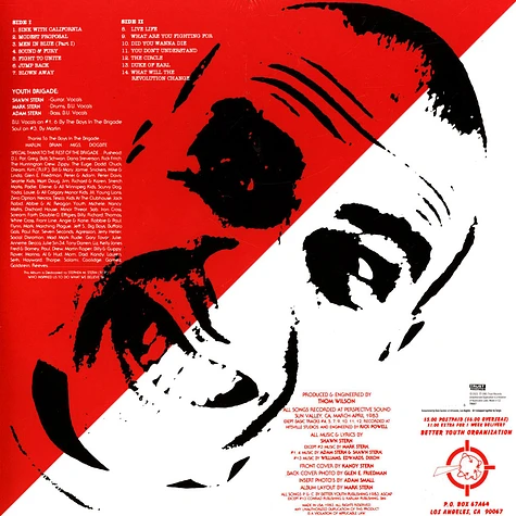 Youth Brigade - Sound & Fury Red Vinyl Edition