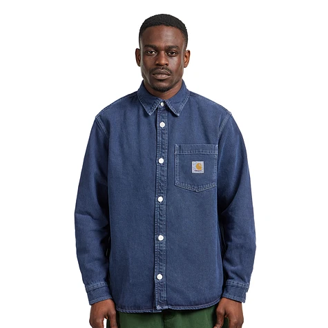 Carhartt WIP - George Shirt Jac "Smithfield" Color Denim, 13.5 oz