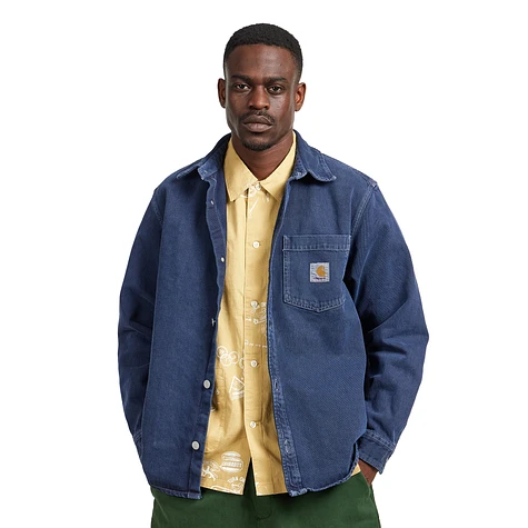 Carhartt WIP - George Shirt Jac "Smithfield" Color Denim, 13.5 oz