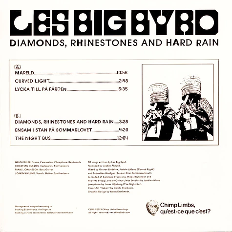 Les Big Byrd - Diamonds, Rhinestones And Hard Rain Black Vinyl Edition