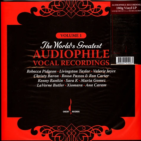 V.A. - The World's Greatest Audiophile Vocal Recordings Vol. 1