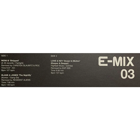 V.A. - E-Mix 03