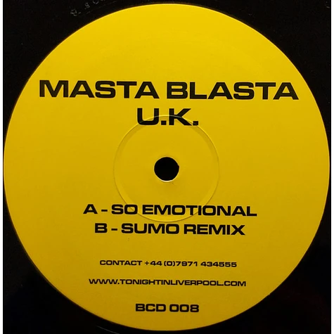 Masta Blasta UK - So Emotional