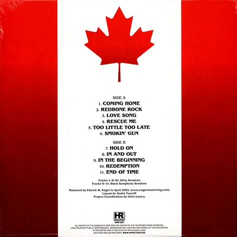 Rhett Forrester - The Canadian Years White Vinyl Edition