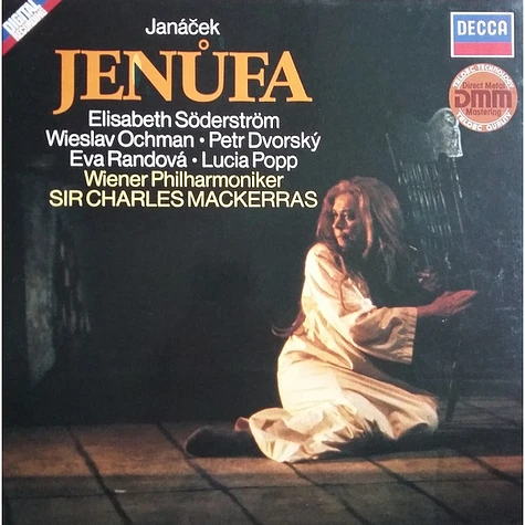 Leoš Janáček / Elisabeth Söderström, Wiesław Ochman, Peter Dvorský, Eva Randová, Lucia Popp, Wiener Philharmoniker, Sir Charles Mackerras - Jenůfa