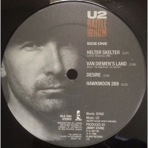 U2 - Rattle And Hum