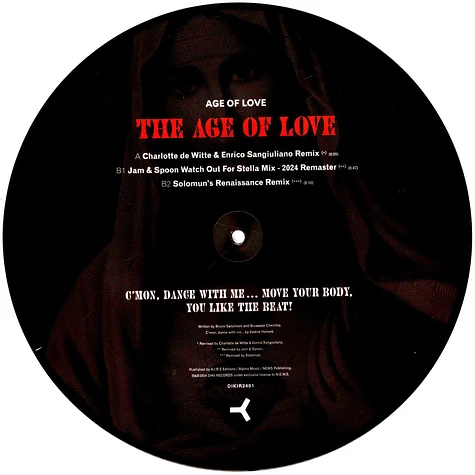 Age Of Love - The Age Of Love Picture Disc Edition