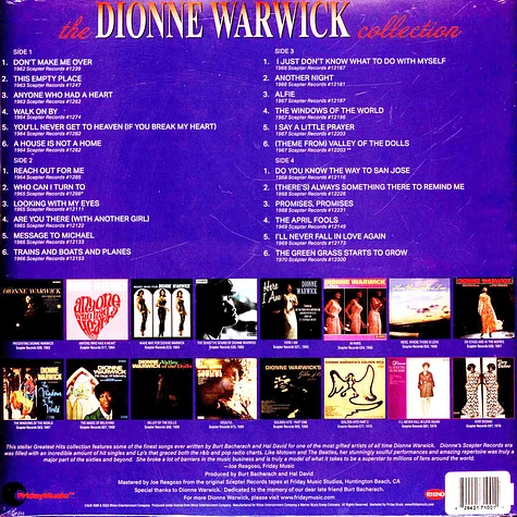 Dionne Warwick - Dionne Warwick Collection -Her All-Time Greatest