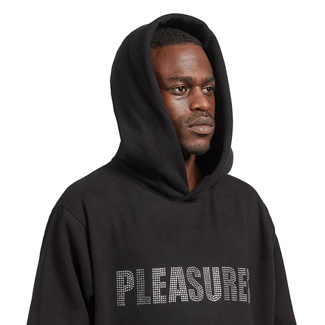 PLEASURES - Rhinestone Impact Hoodie