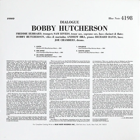 Bobby Hutcherson - Dialogue