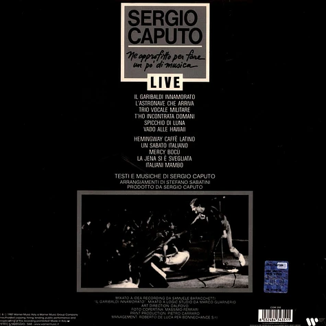 Sergio Caputo - Ne Approfitto Per Fare Un Po' Di Musica White Vinyl Edition