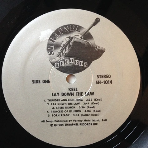 Keel - Lay Down The Law