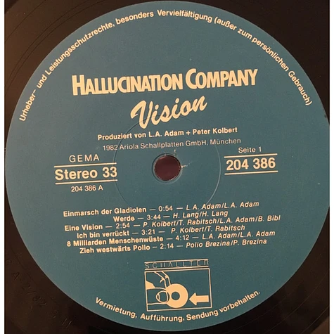 Hallucination Company - Vision