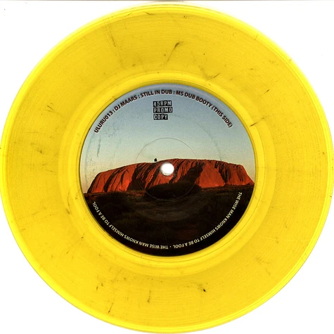 DJ Maars - Uluru 013 Yellow Vinyl Edition