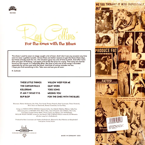 Ray Collins' Hot-Club - For The Ones With The Blues