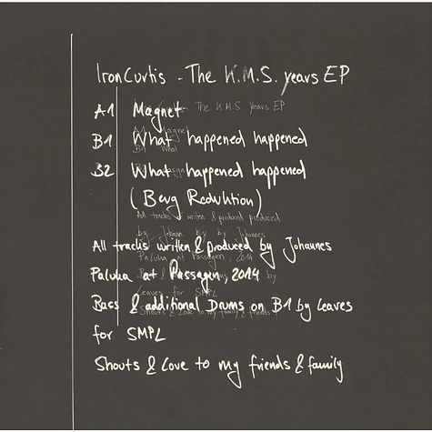Iron Curtis - The K.M.S. Years EP