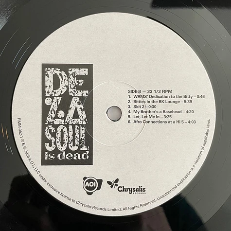 De La Soul - De La Soul Is Dead