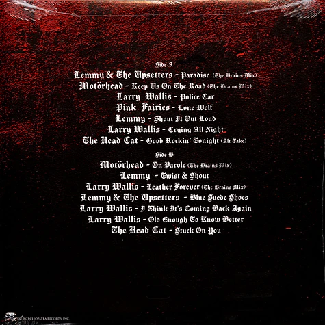 Motörhead - The Boys Of Ladbroke Grove Red Marble Vinyl Edition