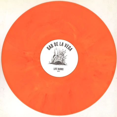 Gab De La Vega - Life Burns Colored Vinyl Edition