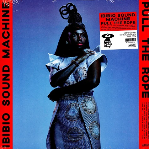 Ibibio Sound Machine - Pull The Rope Red, Blue & Black Swirl Vinyl Edition