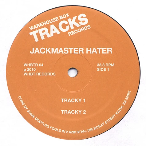 Jackmaster Hater - Drum Track