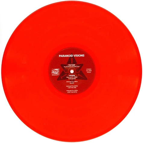 Paranoid Visions - Forty Red Vinyl Edition