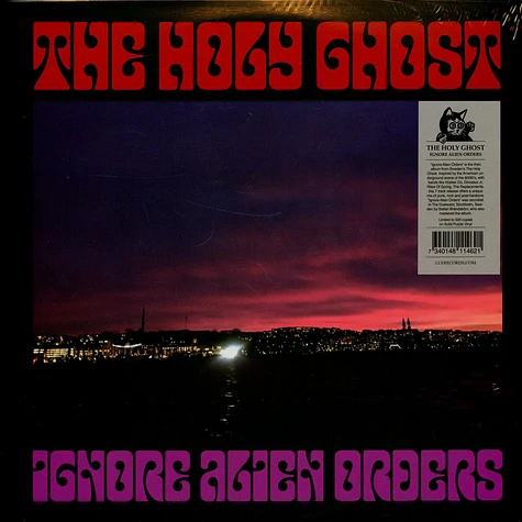 The Holy Ghost - Ignore Alien Orders Purple Vinyl Edition
