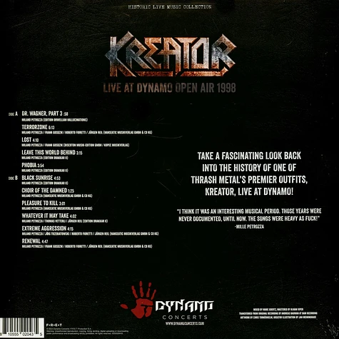 Kreator - Live At Dynamo Open Air 1998